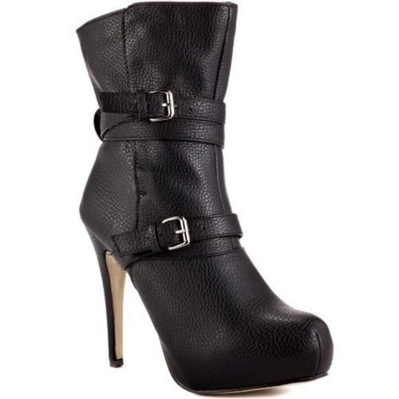 Just Fab Platform Bootie - Addie - Picture 1 of 5